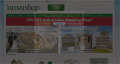 Desktop Screenshot of irishshop.com